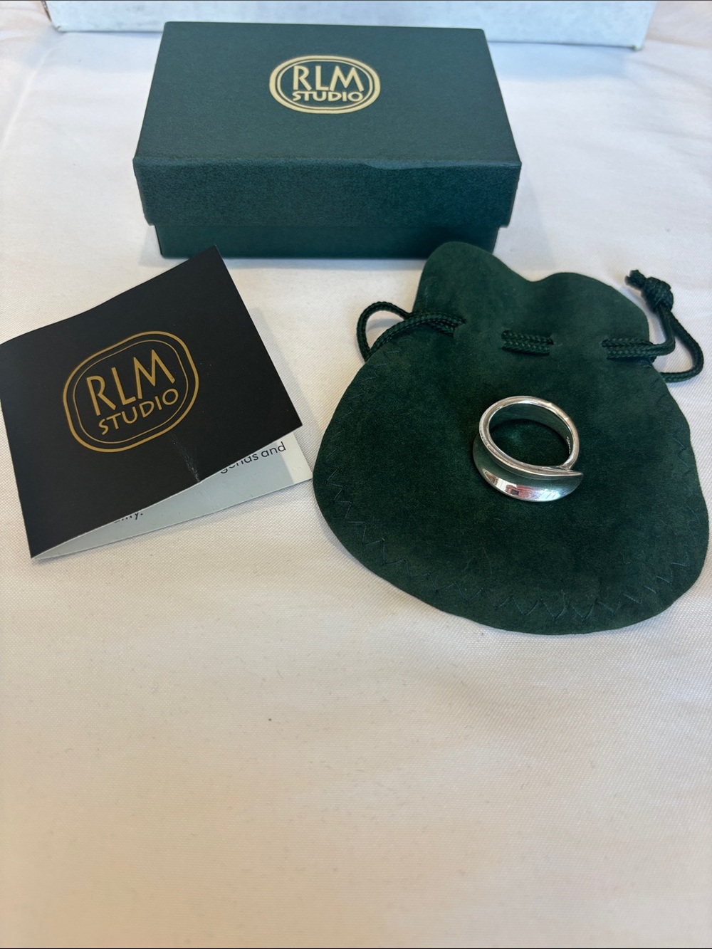 RLM Studio sterling silver ring